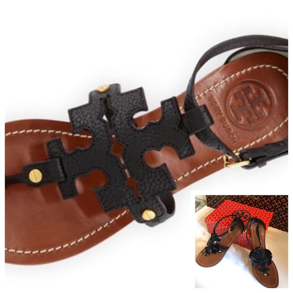 Tory Burch Shoes - *SOLD OUT*TORY BURCH Phoebe Logo Flat Thong-8.5
